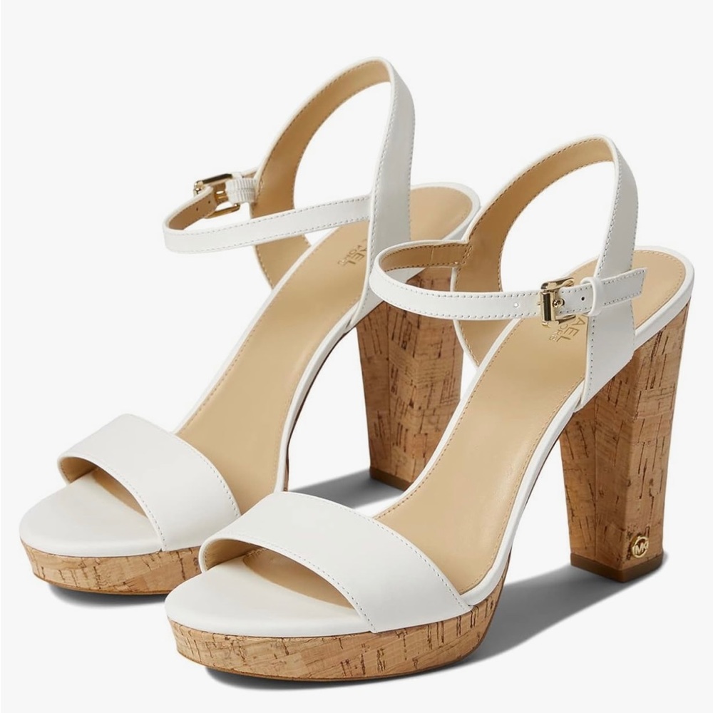 MICHAEL Michael Kors Minnie Platform Heels in size 7.5.